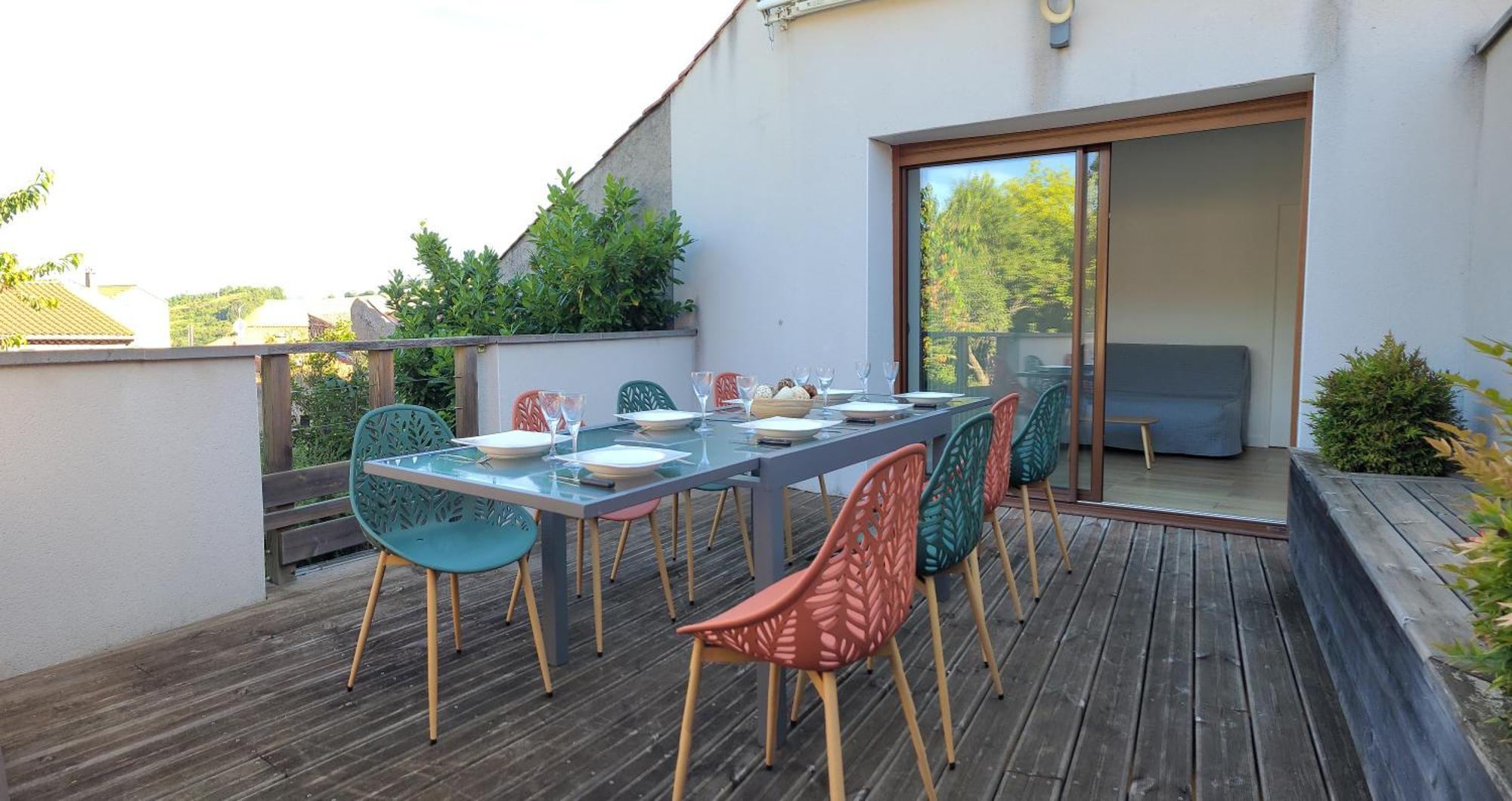 Les Maisons Bareyre - Grandes Maisons Avec Terrasse Saint-Sandoux Eksteriør bilde