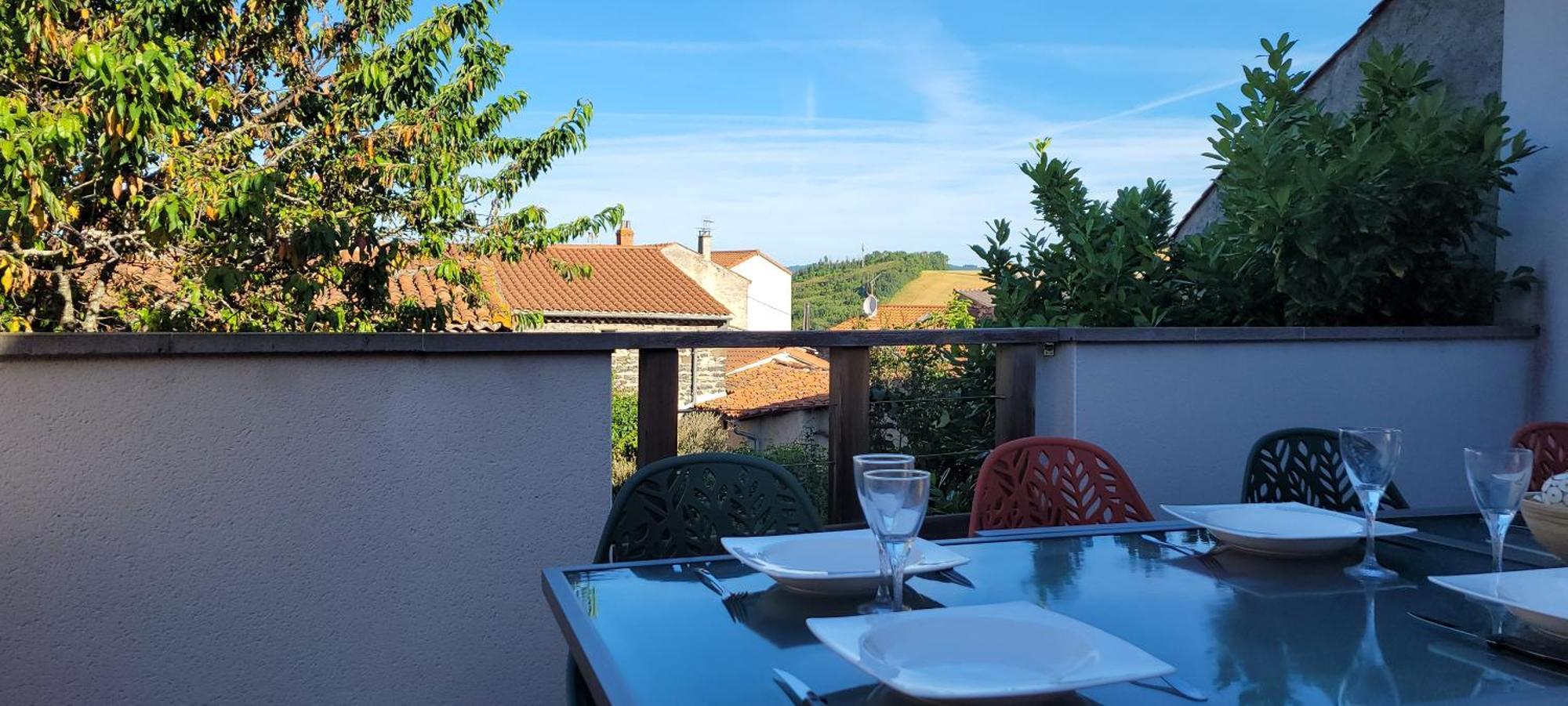Les Maisons Bareyre - Grandes Maisons Avec Terrasse Saint-Sandoux Eksteriør bilde